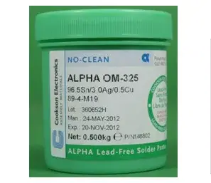 Alpha Lead Free Solder Paste Alpha Lead Free Solder Paste