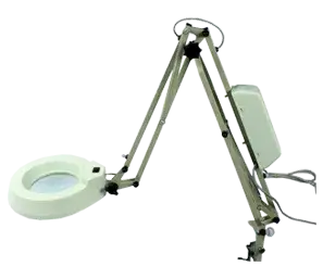 Flexible Arm Illuminated Magnifier Standard Model Flexible Arm Illuminated Magnifier Standard Model