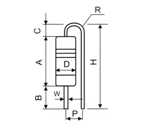 MANUAL FORMING FOR TAPED AXIALS VERTICAL